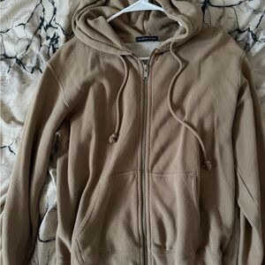 Brandy Melville Christy Hoodie- black
Description- tan